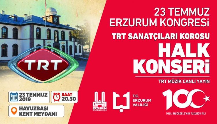 TRT’den 23 Temmuz konseri