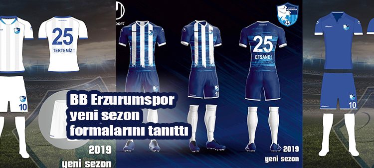 BB Erzurumspor yeni sezon formalarini tanitti