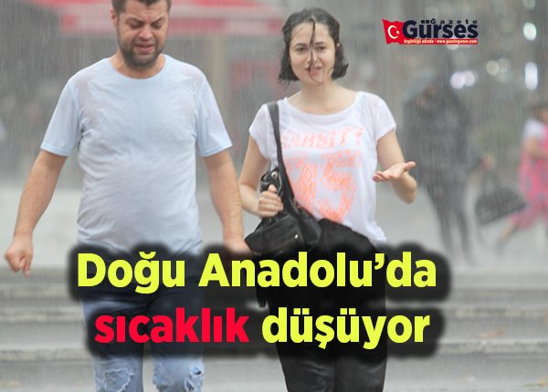 Dogu Anadolu’da sicaklik düsüyor