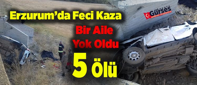 Feci kazada bir aile yok oldu: 5 ölü