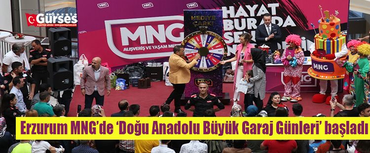 Erzurum MNG’de ‘Dogu Anadolu Büyük Garaj Günleri’ basladi