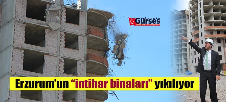 Binlerce kisiyi magdur eden “intihar binalari” yikiliyor