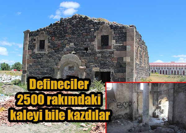 Defineciler 2500 rakimdaki kaleyi bile kazdilar