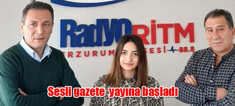 Sesli gazete yayina basladi