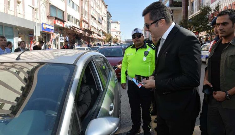 Erzurum’da “Yaya Güvenligi Nöbeti” düzenlendi