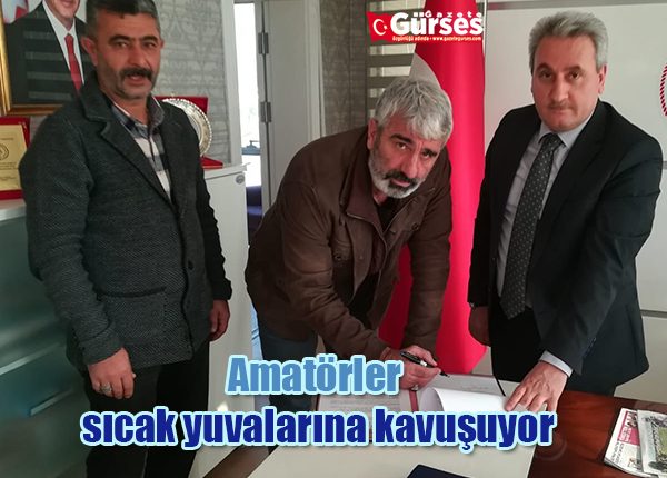 Amatörler sicak yuvalarina kavusuyor