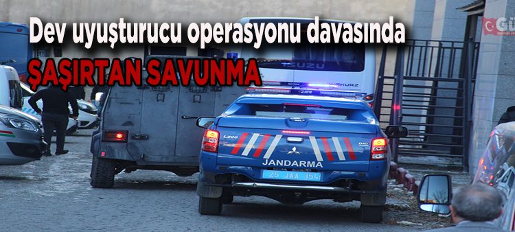 Dev uyusturucu operasyonu davasinda barondan sasirtan savunma