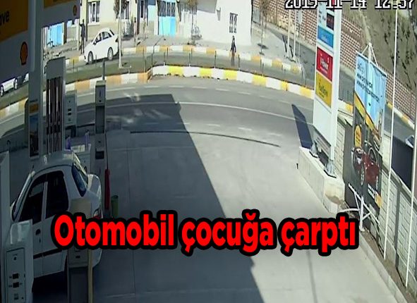 Otomobil çocuga çarpti