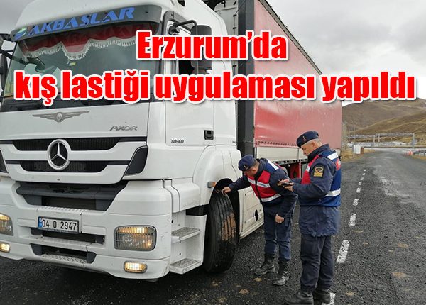 Erzurum’da kis lastigi uygulamasi yapildi