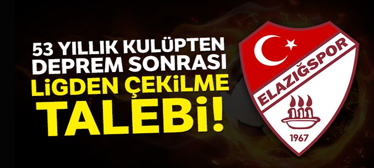 Elazigspor, ligden çekilme talebinde bulunacak