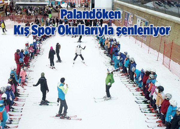 Palandöken Kis Spor Okullariyla senleniyor