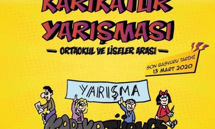 Ortaokul ve lise ögrencileri için Karikatür Yarismasi düzenlenecek