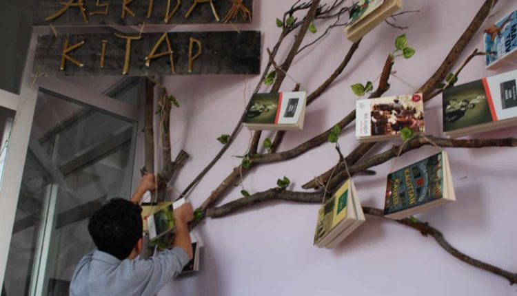 Erzurum’da ‘Askida Kitap Var’ projesi