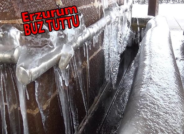 Erzurum buz kesti