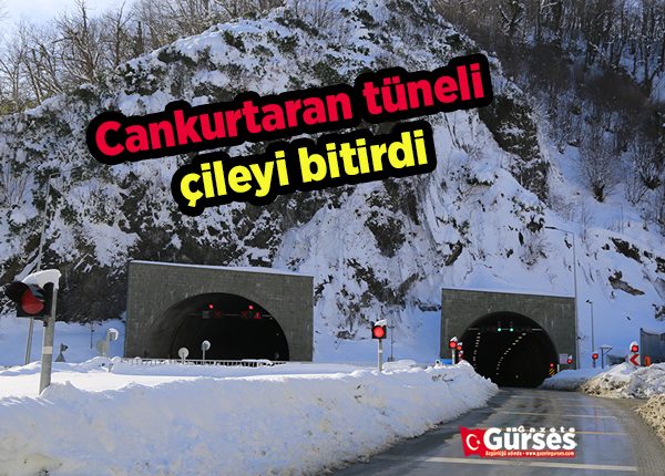 Cankurtaran tüneli çileyi bitirdi