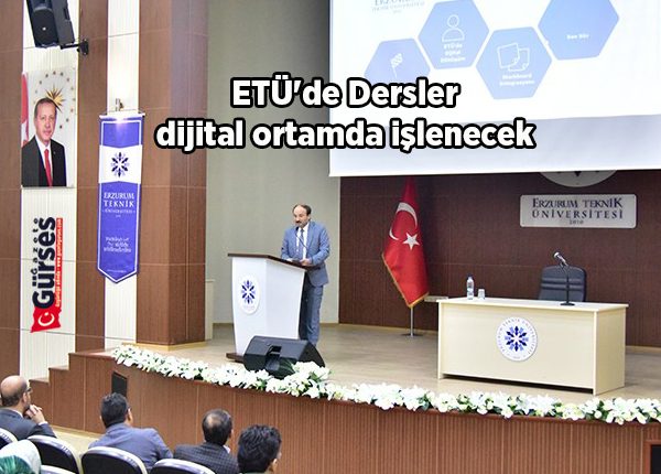 ETÜ’de Dersler dijital ortamda islenecek