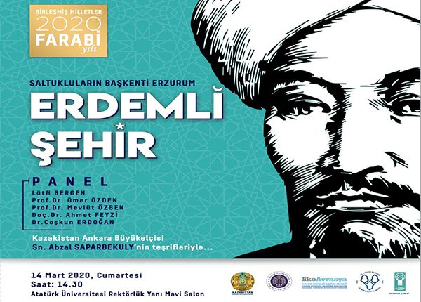 Birlesmis Milletler 2020 Farabi Yili’nin açilis programi Erzurum’da yapilacak