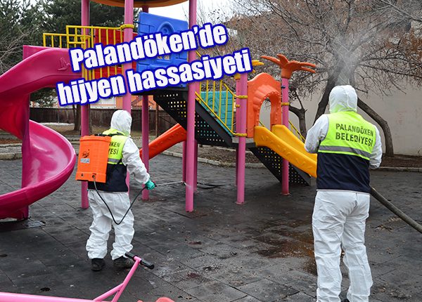 Palandöken’de hijyen hassasiyeti