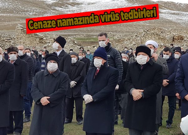 Cenaze namazinda virüs tedbirleri