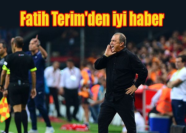 Fatih Terim’den iyi haber