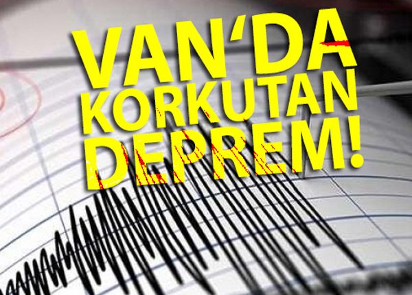 Van’da 4.7 büyüklügünde deprem