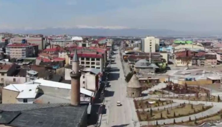 Erzurum Emniyetinden sokaga çikma kisitlamasina uyan dadaslara tesekkür