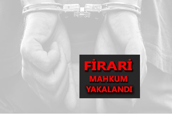 Firari mahkum Pasinler’de yakalandi