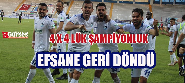 BB. Erzurumspor, yeniden Süper Lig’de!