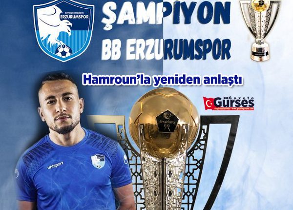 BB Erzurumspor, Hamroun’la yeniden anlasti