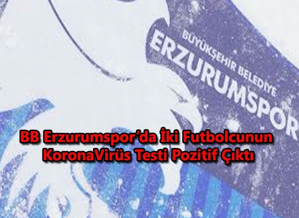 BB Erzurumspor’da iki futbolcunun korona virüs testi pozitif çikti