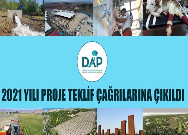 DAP Bölge Kalkinma Idaresi Baskanligi 2021 yili proje teklif çagrisi yapildi