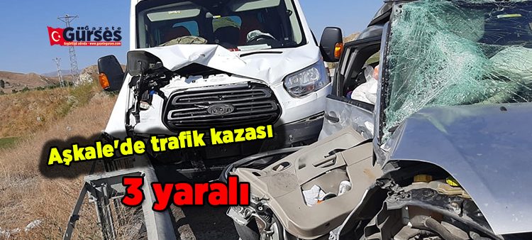 Askale’de trafik kazasi: 3 yarali