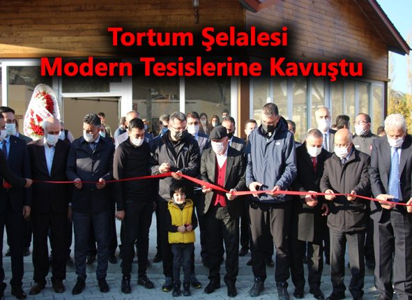 Tortum Selalesi modern tesislerine kavustu