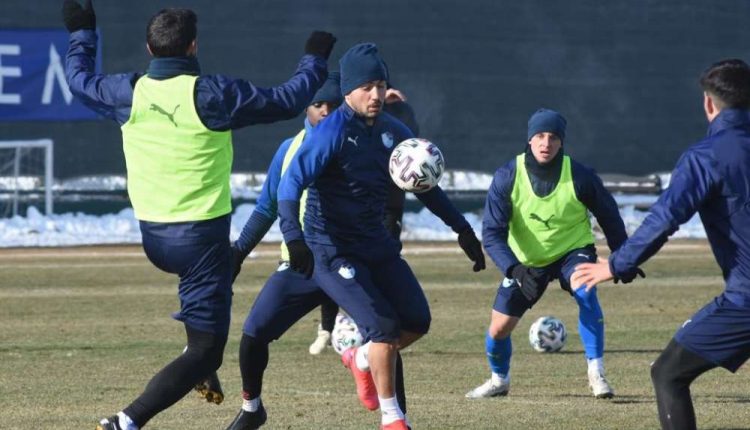 BB Erzurumspor, Yeni Malatyaspor maçi hazirliklarini sürdürdü