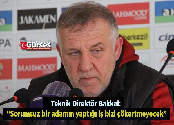 Mesut Bakkal: “Böyle bir maçi yakalamisken puan vermek biraz üzücü”