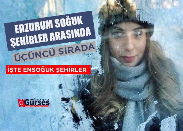 Anadolu donuyor! Iste en soguk sehirler…