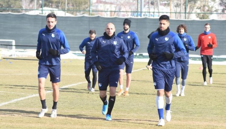 BB Erzurumspor, Sivasspor maçi hazirliklarini sürdürdü