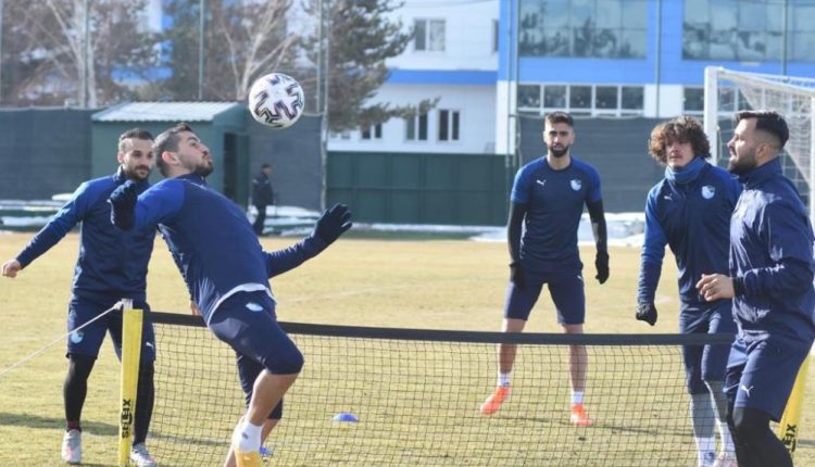 BB Erzurumspor, Sivasspor maçi hazirliklarini sürdürdü