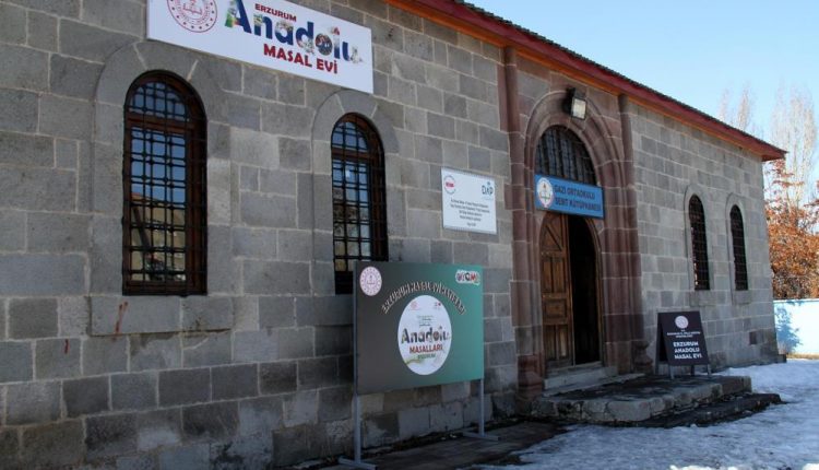 Erzurum Masal Evi çocuklara kapisini açti