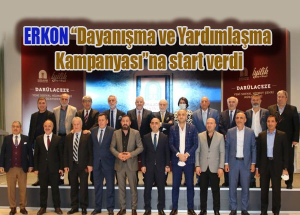 ERKON “Dayanisma ve Yardimlasma Kampanyasi”na start verdi