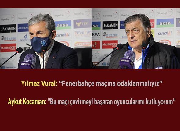 Yilmaz Vural: “Fenerbahçe maçina odaklanmaliyiz”