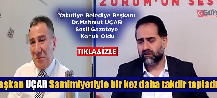 Yakutiye Belediye  Baskani Dr. Mahmut Uçar Radyo Ritm’e Konuk Oldu