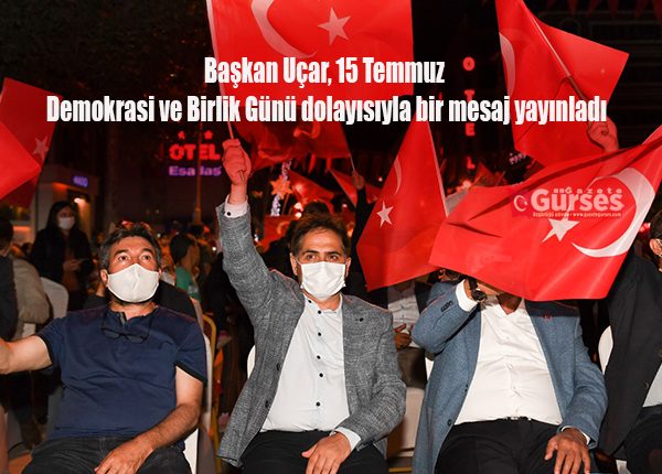 Yakutiye Belediye Baskani Dr. Mahmut Uçar, 15 Temmuz Demokrasi ve Birlik Günü dolayisiyla bir mesaj yayinladi.