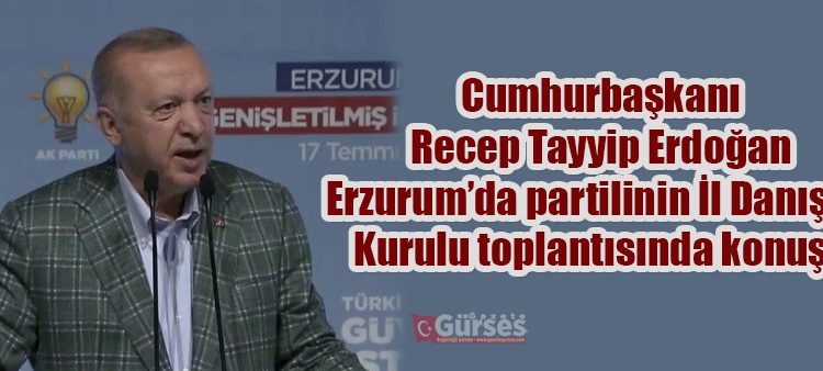 Cumhurbaskani Erdogan: “Hep milletimizle beraber yürüdük, bundan sonra da milletimizin gösterdigi istikamette yürümekte kararliyiz”