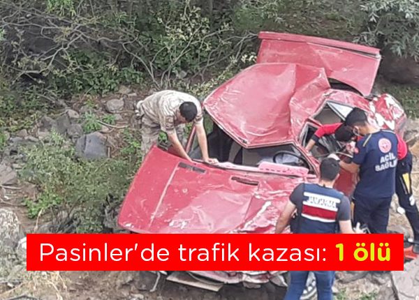 Pasinler’de trafik kazasi: 1 ölü