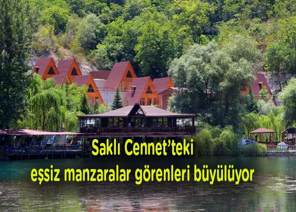 Sakli Cennet ‘Yedigöller’ kisitlamasiz bayramda misafirlerini agirliyor