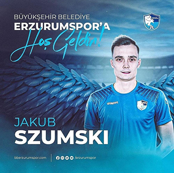 BB Erzurumspor Jakub Szumski ile yeniden anlasti