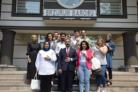 Erzurum Barosu ve Erzurum Denetimli Serbestlik Müdürlügü’nden çocuk istismari ile mücadeleye destek