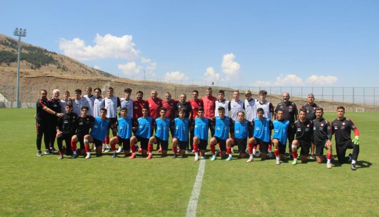 U19 Milli Takimi, Avrupa Sampiyonasi 1. ön eleme turu maçlarina Erzurum’da hazirlaniyor