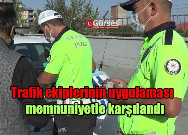 Polis, yaya geçitlerinde yol vermeyen sürücülere ceza uyguladi